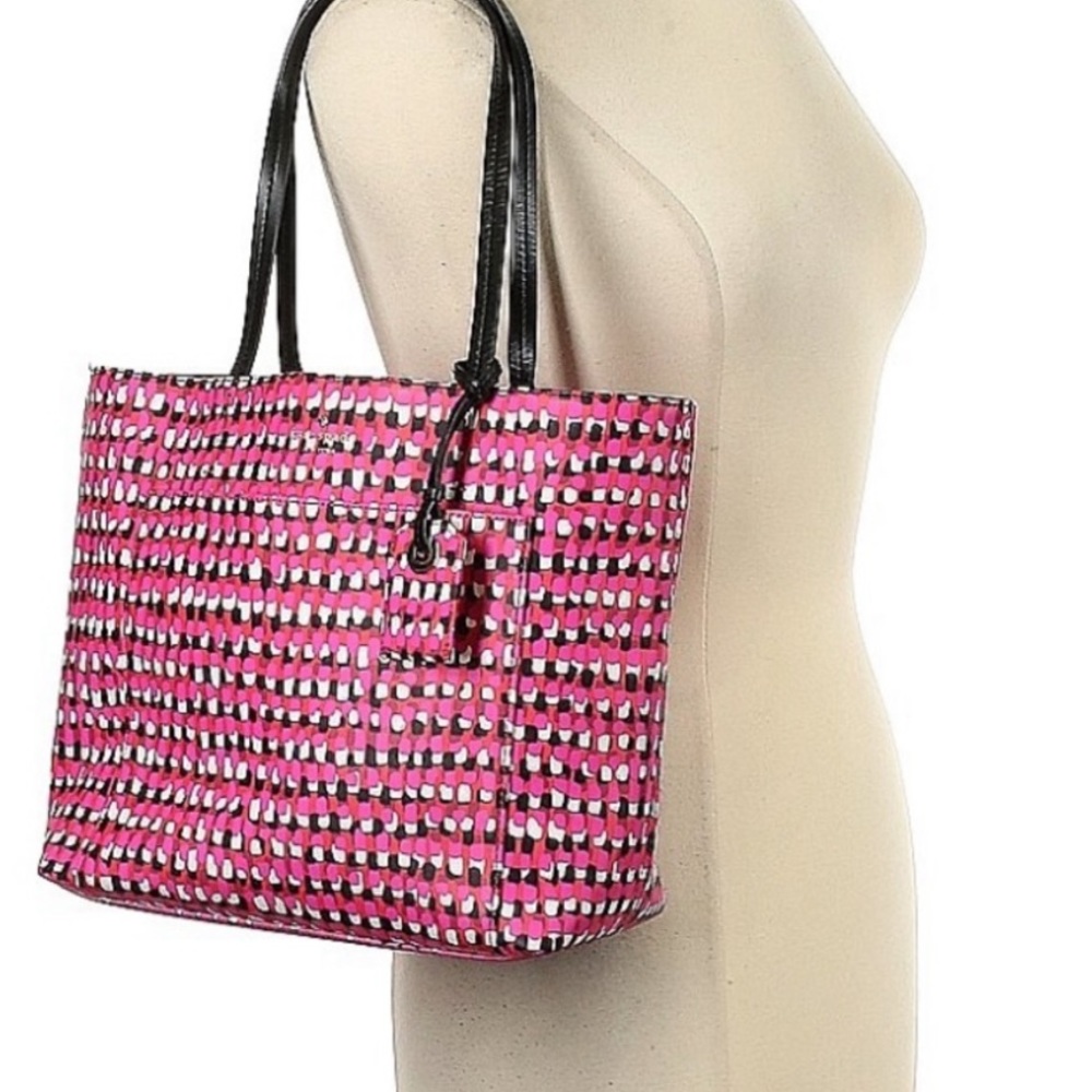 Kate Spade Pink and Black Tote Bag